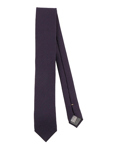 CANALI Ties and bow ties Burgundy 75% Wool, 25% Silk