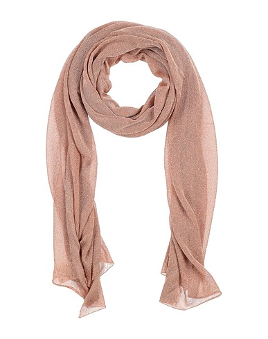 Click to view more detailed imagery on our partner's website Fabiana Filippi Glitter Applique Scarf In Brown