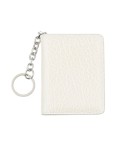 MAISON MARGIELA Document holder Off white 100% Bovine leather
