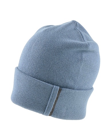 BRUNELLO CUCINELLI Hat Pastel blue 100% Cashmere