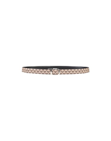 EMPORIO ARMANI Regulärer Gürtel  Maulwurfsgrau 100% Polyester, PVC - Polyvinylchlorid