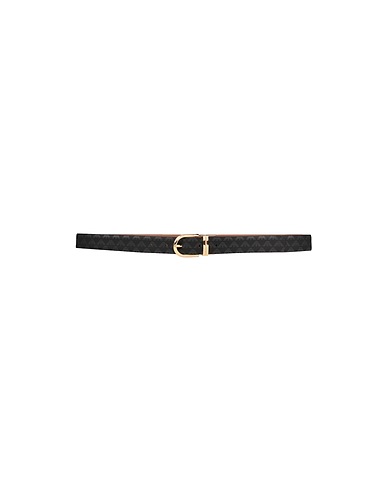 EMPORIO ARMANI Regulärer Gürtel  Braungrau 100% Polyester, PVC - Polyvinylchlorid