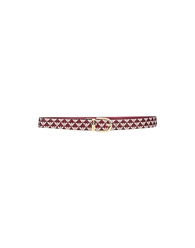 EMPORIO ARMANI Regular belt 100% Polyester, PVC - Polyvinyl chloride
