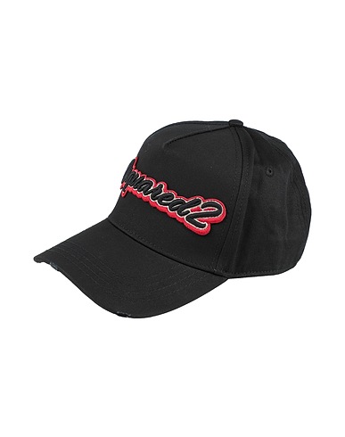 DSQUARED2 Hat Black 100% Cotton