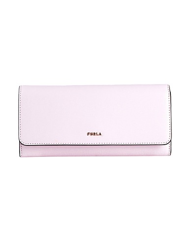 FURLA Wallet FURLA BABYLON CONTINENTAL WALL
 Light pink 100% Soft Leather