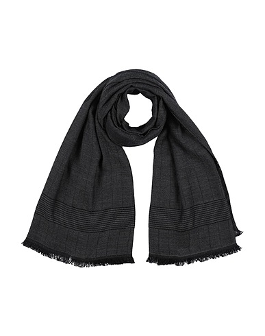DOLCE&GABBANA Scarves and foulards Charcoal 100% Cashmere