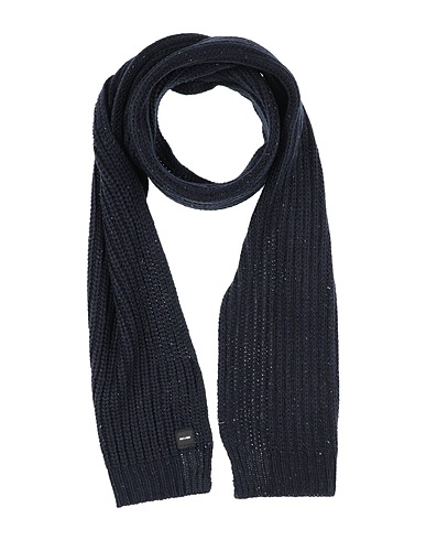 ONLY & SONS Scarves and foulards Midnight blue 100% Acrylic