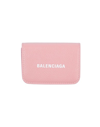 BALENCIAGA 財布 ピンク 革（なめし加工）