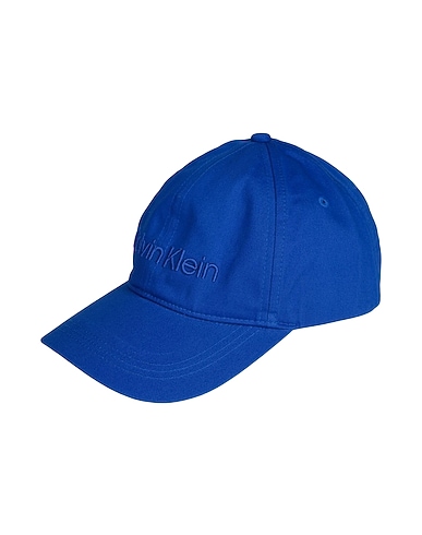 CALVIN KLEIN Hat CALVIN EMBROIDERY BB CAP
 Bright blue 100% Cotton