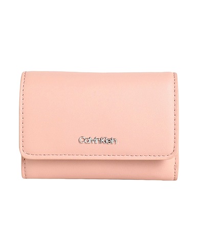 CALVIN KLEIN Wallet Blush 100% Polyurethane