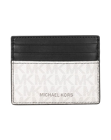 MICHAEL MICHAEL KORS Kleinlederwaren Weiß 90% PVC - Polyvinylchlorid, 9% Polyester, 1% Polyurethan