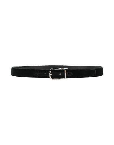 DOLCE&GABBANA Regular belt Black Textile fibres
