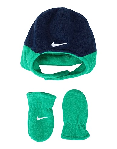 NIKE Ensemble bébé SWOOSH BABY TRAPPER Vert 100% Polyester