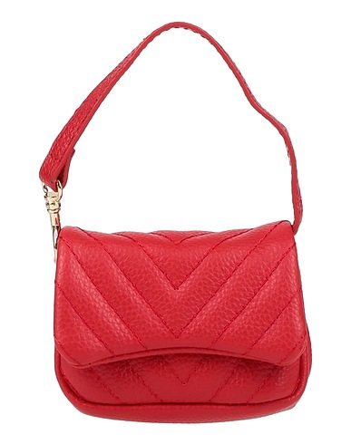 MIA BAG Handbag Red Soft Leather
