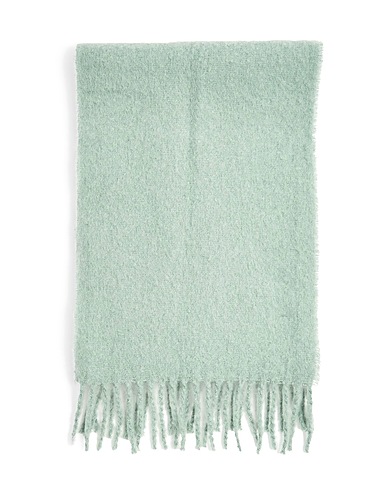 TOPSHOP 스카프 및 풀라드 MW BRUSHED SCARF
 라이트 그린 100% 폴리에스테르