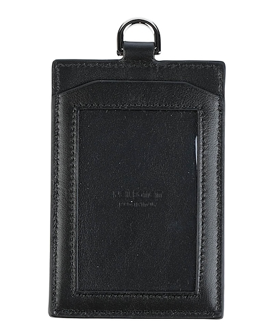 NEIL BARRETT Small Leather Goods Black Leather