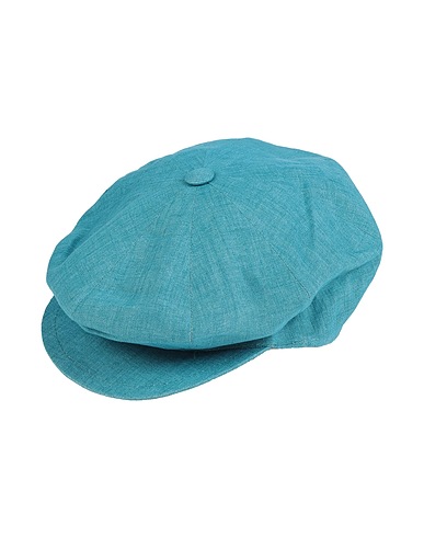 BORSALINO Hat Deep teal 100% Linen