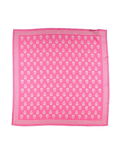 MCQUEEN Scarves and foulards Pink 100% Silk