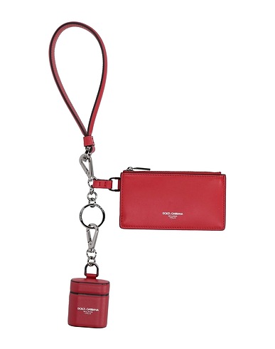 DOLCE&GABBANA Anderes Accessoire Rot Leder