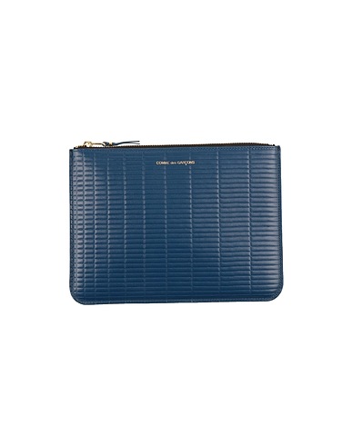 COMME des GARÇONS Pouch Blue Soft Leather