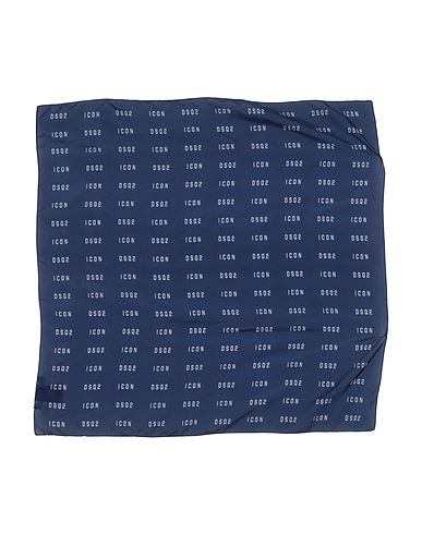 DSQUARED2 Schals und Foulards Taubenblau 100% Seide