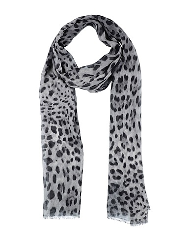 DOLCE&GABBANA Scarves and foulards Grey 100% Silk