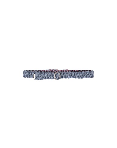PHILOSOPHY di LORENZO SERAFINI Regular belt Blue Textile fibres