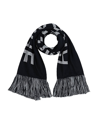 ARMANI EXCHANGE Scarves and foulards Midnight blue 53% Cotton, 47% Acrylic, Polyester