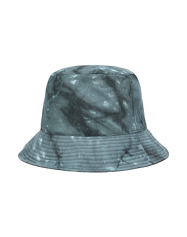 8 by YOOX Hat COTTON TIE DYE BUCKET HAT
 Black 100% Cotton