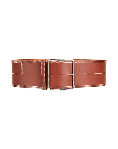 LIVIANA CONTI Belts Chocolate brown Leather