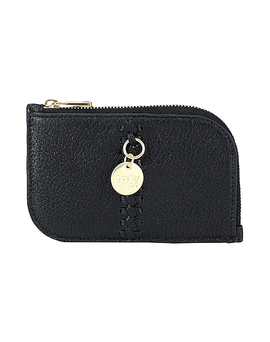 SEE BY CHLOÉ Brieftasche Schwarz 100% Ziegenleder