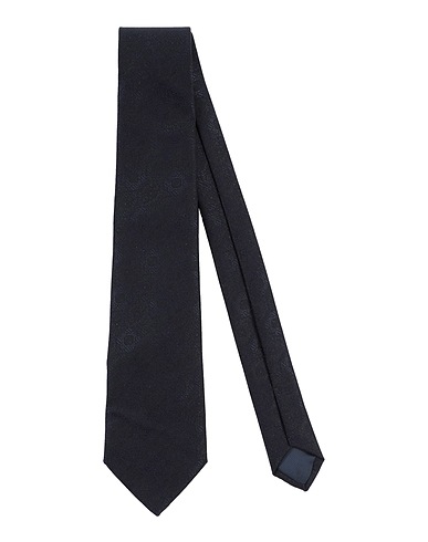 CARLO PIGNATELLI Ties and bow ties Midnight blue 72% Acetate, 28% Wool