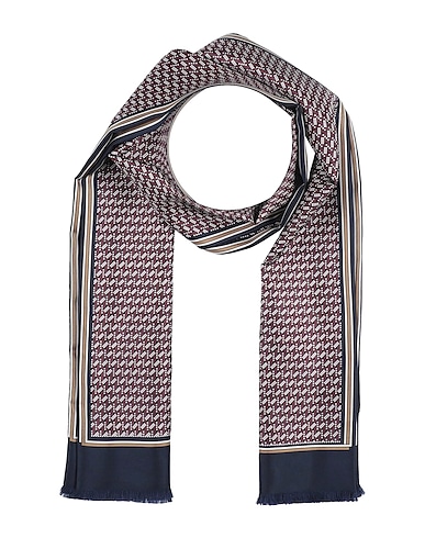 ZEGNA Scarves and foulards Burgundy 100% Silk