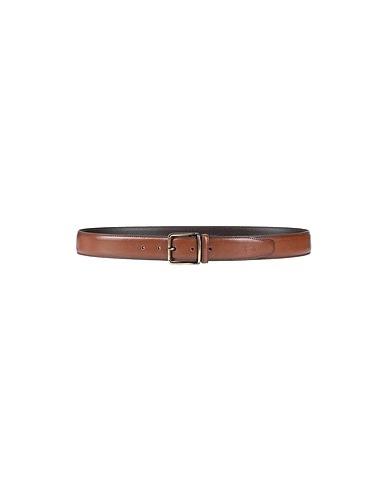 HARMONT & BLAINE Leather belt Brown Soft Leather