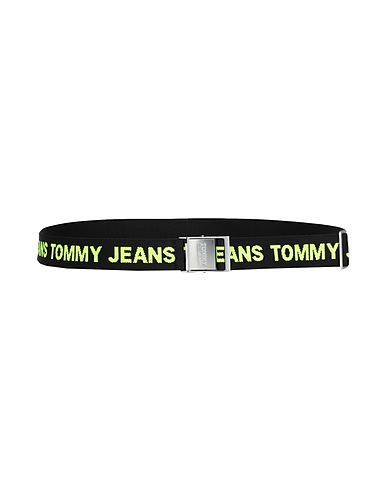 TOMMY JEANS Fabric belt TJM FASHION WEBBING BELT
 Black 100% Polyester