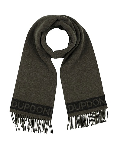 DONDUP Scarves and foulards Military green 95% Cashmere, 5% Wool