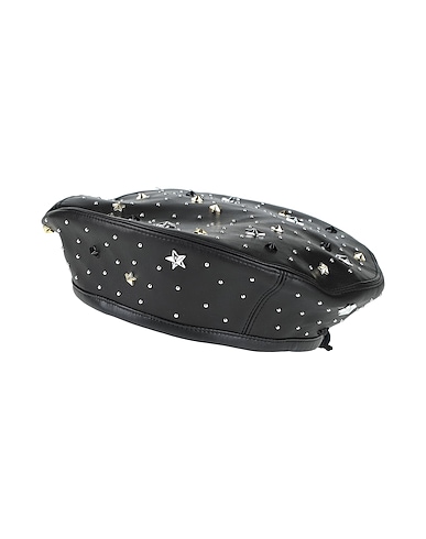 TWINSET Hat Black 100% Polyurethane