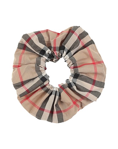 BURBERRY Hair accessory Khaki 100% Cotton