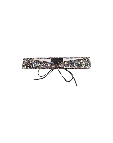 EBARRITO High-waist belt Midnight blue Leather