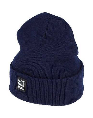 NOT NORMAL Cappello Blu notte 100% Viscosa