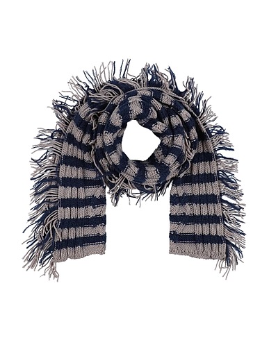 MASSIMO ALBA Scarves and foulards Midnight blue 78% Wool, 15% Mohair wool, 7% Silk