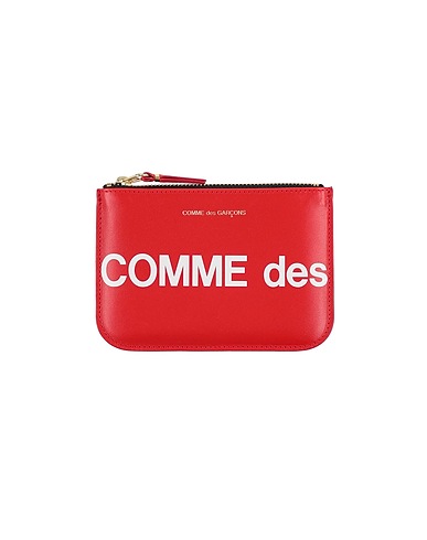 COMME des GARÇONS Wallet Red Bovine leather