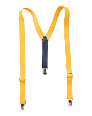 MANUEL RITZ Braces Yellow Textile fibres