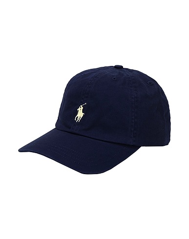 POLO RALPH LAUREN 帽子 Cotton Chino Baseball Cap
 ミッドナイトブルー コットン 100%