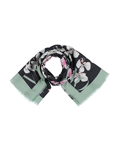 VALENTINO GARAVANI Scarves and foulards Black 100% Cashmere