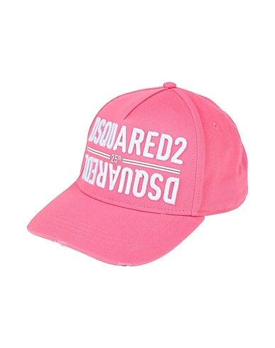 DSQUARED2 Hat Fuchsia 100% Cotton