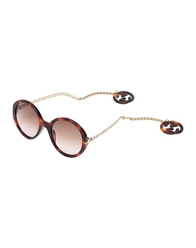 GUCCI Sonnenbrille GG0726S-002
 Dunkelbraun Acetat