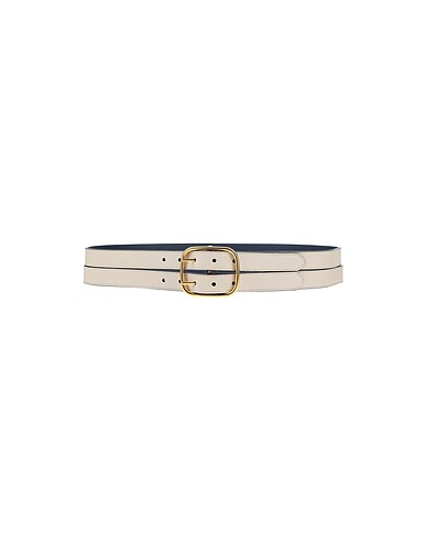 BURBERRY Belts Beige 100% Calfskin