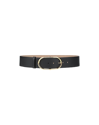 DOLCE&GABBANA High-waist belt Black Soft Leather