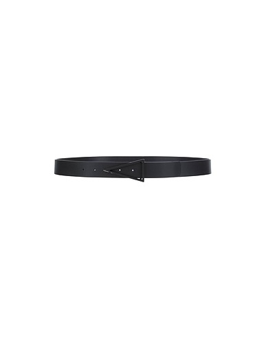 BOTTEGA VENETA Leather belt Black Soft Leather